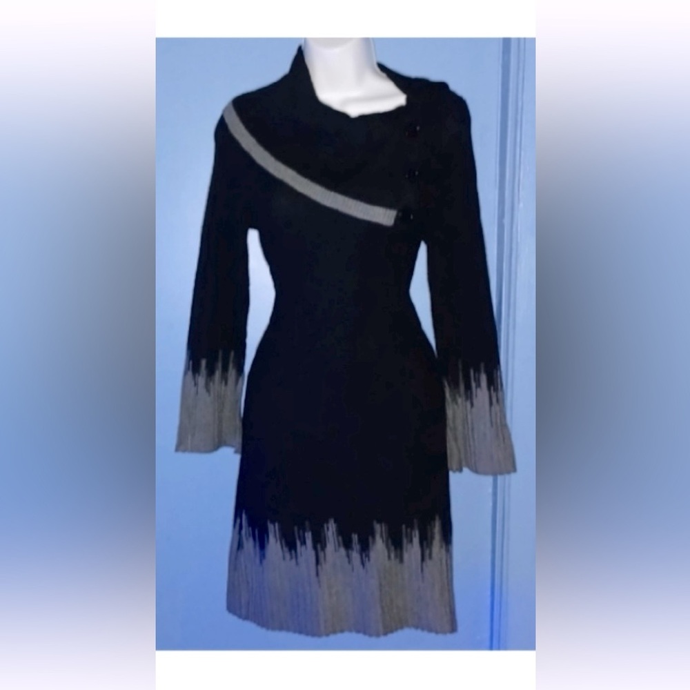 Studio One | Black Sweater Dress